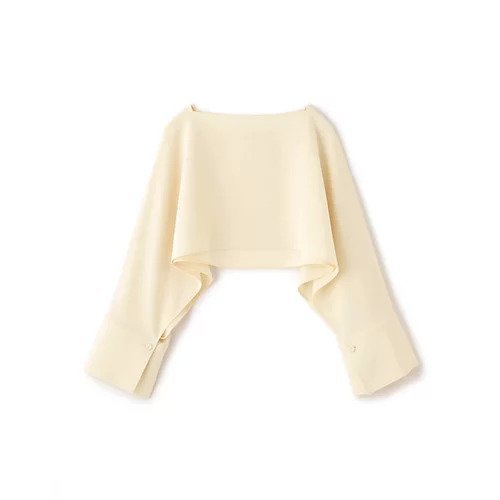 【アドーア/ADORE】のシルキーダブルクロスブラウス インテリア・キッズ・メンズ・レディースファッション・服の通販 founy(ファニー) 　ファッション　Fashion　レディースファッション　Fashion for Women　トップス・カットソー　Cut & Sew Tops　シャツ・ブラウス・オフィスカジュアル　Elegant Blouses & Button-Ups　おすすめ　Recommended / Our Picks　ショート　Short, Short Length　スタンダード　Standard, Basic　ドレープ　Drape, Draping Fabric　フィット　Fit, Slim Fit　ルーズ　Loose, Oversized　A/W・秋冬　Autumn/Winter　エクリュ|ID: prp329100004757747 ipo3291000000034420113