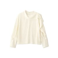 【アドーア/ADORE】のバックサテンジョーゼットブラウス 人気、トレンドファッション・服の通販 founy(ファニー) ファッション Fashion レディースファッション Fashion for Women トップス・カットソー Cut & Sew Tops シャツ・ブラウス・オフィスカジュアル Elegant Blouses & Button-Ups バッグ Bags おすすめ Recommended / Our Picks アシンメトリー Asymmetrical Style カフス Cuff Design スタンダード Standard, Basic スリーブ Sleeve, Long Sleeve / Short Sleeve ドレープ Drape, Draping Fabric バランス Balance, Style Balance フィット Fit, Slim Fit ラッフル Ruffle, Frill エレガント 上品 Elegant 冬 Winter / This Winter A/W・秋冬 Autumn/Winter ビジネス 仕事 通勤 Business / Work / Commuting |ID:prp329100004757750