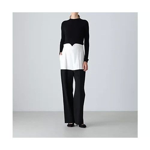【アドーア/ADORE】のバイカラーWクロスパンツ 人気、トレンドファッション・服の通販 founy(ファニー) ファッション Fashion レディースファッション Fashion for Women パンツ Pants & Trousers おすすめ Recommended / Our Picks コンパクト Compact, Small Size スタンダード Standard, Basic ストレッチ Stretch, Stretchy Fabric ストレート Straight, Straight Cut フィット Fit, Slim Fit 冬 Winter / This Winter A/W・秋冬 Autumn/Winter other-2|ID: prp329100004757770 ipo3291000000034420297
