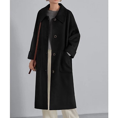 【スタイルデリ/STYLE DELI】のフロントボタンリバーコート 人気、トレンドファッション・服の通販 founy(ファニー) 　ファッション　Fashion　レディースファッション　Fashion for Women　アウター　Coat / Outerwear Collection　コート・ロングコート・ピーコート　Long Coats, Peacoats & More　イエロー　Yellow　エレガント 上品　Elegant　コレクション　Collection, Seasonal Line　軽量　Lightweight, Ultra Light　ジャケット　Jacket, Outerwear　スニーカー　Sneakers, Trainers　スリット　Slit, Slit Detail　スリーブ　Sleeve, Long Sleeve / Short Sleeve　ダブル　Double, Double-Breasted　ダメージ　Distressed, Destroyed　定番　Standard, Basic Item　人気　Popular, Best Seller　バランス　Balance, Style Balance　フェイス　Face, Facial Design　フォルム　Silhouette, Form　フロント　Front, Front Design　ポケット　Pocket, Pocket Detail　冬　Winter / This Winter　A/W・秋冬　Autumn/Winter　プチプライス・低価格　Affordable / Budget Price　おすすめ　Recommended / Our Picks　other-2|ID: prp329100004757811 ipo3291000000034420550