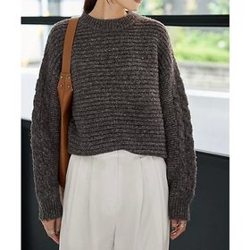 【スタイルデリ/STYLE DELI】 袖だけケーブル編みニットプルオーバー人気、トレンドファッション・服の通販 founy(ファニー) ファッション Fashion レディースファッション Fashion for Women トップス・カットソー Cut & Sew Tops ニット Knit Tops & Sweaters カジュアルプルオーバー・ニットトップス Pullovers & Knit Tops / Casual Pullovers イエロー Yellow インナー Innerwear ストレート Straight, Straight Cut バランス Balance, Style Balance フォルム Silhouette, Form ボーダー Border, Stripe ポケット Pocket, Pocket Detail ミックス Mix, Mixed Style 無地 Plain, Solid Color A/W・秋冬 Autumn/Winter |ID:prp329100004759892