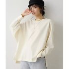 【ウィムガゼット/Whim Gazette】の圧縮スムースワイドプルオーバー エクリュ|ID:prp329100004760560