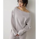 【ウィムガゼット/Whim Gazette】のウールカシミヤオフショルプルオーバー グレージュ|ID: prp329100004760568 ipo3291000000034451665