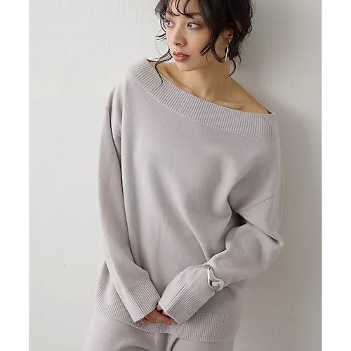 【ウィムガゼット/Whim Gazette】のウールカシミヤオフショルプルオーバー インテリア・キッズ・メンズ・レディースファッション・服の通販 founy(ファニー) 　ファッション　Fashion　レディースファッション　Fashion for Women　トップス・カットソー　Cut & Sew Tops　カジュアルプルオーバー・ニットトップス　Pullovers & Knit Tops / Casual Pullovers　2025年　2025　2025-2026秋冬・A/W　Autumn/Winter 2025–26 AW25–26　おすすめ　Recommended / Our Picks　オレンジ　Orange　セットアップ　Set-Up, Coordinated Outfit　フェミニン　Feminine, Girly　エレガント 上品　Elegant　冬　Winter / This Winter　秋　Autumn　グレージュ|ID: prp329100004760568 ipo3291000000034451665