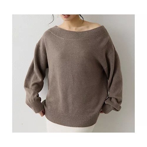 【ウィムガゼット/Whim Gazette】のウールカシミヤオフショルプルオーバー インテリア・キッズ・メンズ・レディースファッション・服の通販 founy(ファニー) 　ファッション　Fashion　レディースファッション　Fashion for Women　トップス・カットソー　Cut & Sew Tops　カジュアルプルオーバー・ニットトップス　Pullovers & Knit Tops / Casual Pullovers　2025年　2025　2025-2026秋冬・A/W　Autumn/Winter 2025–26 AW25–26　おすすめ　Recommended / Our Picks　オレンジ　Orange　セットアップ　Set-Up, Coordinated Outfit　フェミニン　Feminine, Girly　エレガント 上品　Elegant　冬　Winter / This Winter　秋　Autumn　モカ|ID: prp329100004760568 ipo3291000000034451667