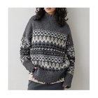 【ウィムガゼット/Whim Gazette】のフェアアイルプルオーバー グレー|ID:prp329100004760570