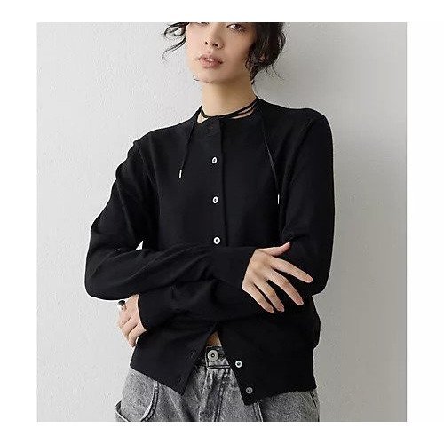 【ウィムガゼット/Whim Gazette】の16GWOOLテンジクカーディガン インテリア・キッズ・メンズ・レディースファッション・服の通販 founy(ファニー) 　ファッション　Fashion　レディースファッション　Fashion for Women　トップス・カットソー　Cut & Sew Tops　カーディガン・羽織り　Layered Style Cardigans　2025年　2025　2025-2026秋冬・A/W　Autumn/Winter 2025–26 AW25–26　おすすめ　Recommended / Our Picks　アンサンブル　Ensemble Set　オレンジ　Orange　カーディガン　Cardigan, Knitwear　シンプル　Simple, Minimal　スタンダード　Standard, Basic　フィット　Fit, Slim Fit　エレガント 上品　Elegant　ブラック|ID: prp329100004760573 ipo3291000000034451723