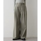 【ウィムガゼット/Whim Gazette】のワイドタックパンツ 人気、トレンドファッション・服の通販 founy(ファニー) ファッション Fashion レディースファッション Fashion for Women パンツ Pants & Trousers 2025年 2025 2025-2026秋冬・A/W Autumn/Winter 2025–26 AW25–26 スタイリッシュ Stylish, Fashionable ストレッチ Stretch, Stretchy Fabric フォルム Silhouette, Form エレガント 上品 Elegant thumbnail グレージュ|ID: prp329100004760582 ipo3291000000034451787