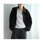 【スタイルデリ/STYLE DELI】の【BLK001】ナイロン切り替えショートブルゾン ブラック|ID:prp329100004760587