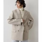 【ウィムガゼット/Whim Gazette】のボンディングオーバージャケット ベージュ|ID:prp329100004760588