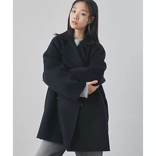 【ウィムガゼット/Whim Gazette】のリバーPコート 人気、トレンドファッション・服の通販 founy(ファニー) 　ファッション　Fashion　レディースファッション　Fashion for Women　アウター　Coat / Outerwear Collection　コート・ロングコート・ピーコート　Long Coats, Peacoats & More　Pコート　Pea Coats　2025年　2025　2025-2026秋冬・A/W　Autumn/Winter 2025–26 AW25–26　インナー　Innerwear　ベーシック　Basic, Essential　ロング　Long, Long-Length　エレガント 上品　Elegant　防寒　Cold Protection, Winter-Ready　other-3|ID: prp329100004760589 ipo3291000000034451851