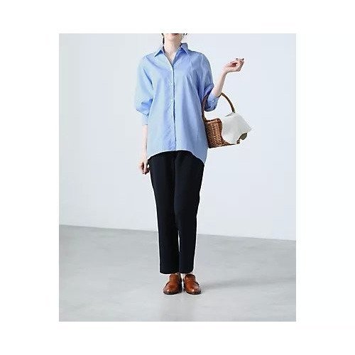 【マイ ウィークネス/MY WEAKNESS】の【洗える】Hilja Dolman Sleeve Shirt/ドルマンスリーブシャツ 人気、トレンドファッション・服の通販 founy(ファニー) 　ファッション　Fashion　レディースファッション　Fashion for Women　トップス・カットソー　Cut & Sew Tops　シャツ・ブラウス・オフィスカジュアル　Elegant Blouses & Button-Ups　洗える　Machine Washable　コンパクト　Compact, Small Size　シンプル　Simple, Minimal　フォルム　Silhouette, Form　フロント　Front, Front Design　ヨーク　Yoke, Yoke Design　エレガント 上品　Elegant　other-3|ID: prp329100004761719 ipo3291000000034604737
