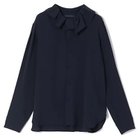 【マルティニーク/martinique】のアシンメトリーカラーブラウス ネイビー|ID: prp329100004761721 ipo3291000000034461577