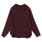 【マルティニーク/martinique】のアシンメトリーカラーブラウス ボルドー|ID: prp329100004761721 ipo3291000000034461581