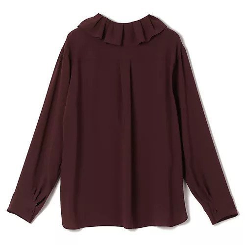 【マルティニーク/martinique】のアシンメトリーカラーブラウス 人気、トレンドファッション・服の通販 founy(ファニー) 　ファッション　Fashion　レディースファッション　Fashion for Women　トップス・カットソー　Cut & Sew Tops　シャツ・ブラウス・オフィスカジュアル　Elegant Blouses & Button-Ups　おすすめ　Recommended / Our Picks　アシンメトリー　Asymmetrical Style　カーディガン　Cardigan, Knitwear　センター　Center, Center Line　フォルム　Silhouette, Form　フリル　Frill, Ruffle　フロント　Front, Front Design　定番　Standard, Basic Item　洗える　Machine Washable　other-2|ID: prp329100004761721 ipo3291000000034461583