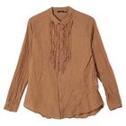 【パドカレ/pas de calais】の25AWキバタローンフリル付BL ブラウン|ID: prp329100004761723 ipo3291000000036311123