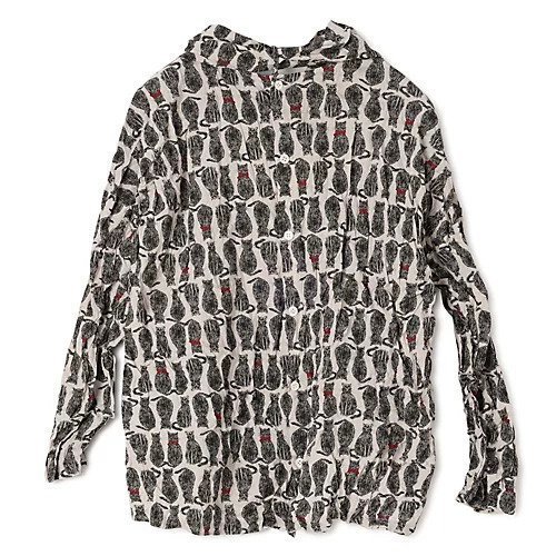 【パドカレ/pas de calais】の25AW catpatrol プリントBL 人気、トレンドファッション・服の通販 founy(ファニー) 　ファッション　Fashion　レディースファッション　Fashion for Women　2025年　2025　2025-2026秋冬・A/W　Autumn/Winter 2025–26 AW25–26　ショール　Shawl, Wrap　スカーフ　Scarf, Neckwear　プリント　Print, Printed Pattern　洗える　Machine Washable　猫　Cat, Kitty　other-2|ID: prp329100004761727 ipo3291000000034461626