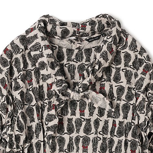 【パドカレ/pas de calais】の25AW catpatrol プリントBL 人気、トレンドファッション・服の通販 founy(ファニー) 　ファッション　Fashion　レディースファッション　Fashion for Women　2025年　2025　2025-2026秋冬・A/W　Autumn/Winter 2025–26 AW25–26　ショール　Shawl, Wrap　スカーフ　Scarf, Neckwear　プリント　Print, Printed Pattern　洗える　Machine Washable　猫　Cat, Kitty　other-3|ID: prp329100004761727 ipo3291000000034461627