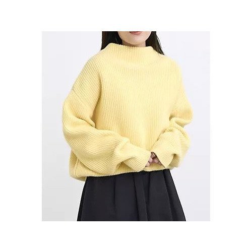 【マイ ウィークネス/MY WEAKNESS】の【洗える】Hilja Mock Neck Knit/モックネックニット 人気、トレンドファッション・服の通販 founy(ファニー) ファッション Fashion レディースファッション Fashion for Women トップス・カットソー Cut & Sew Tops ニット Knit Tops & Sweaters イエロー Yellow シンプル Simple, Minimal 冬 Winter / This Winter 洗える Machine Washable 畦 Ribbed Knit other-2|ID: prp329100004761732 ipo3291000000034461664