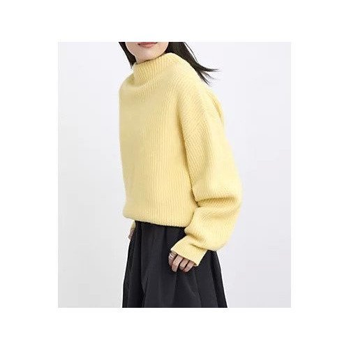 【マイ ウィークネス/MY WEAKNESS】の【洗える】Hilja Mock Neck Knit/モックネックニット 人気、トレンドファッション・服の通販 founy(ファニー) ファッション Fashion レディースファッション Fashion for Women トップス・カットソー Cut & Sew Tops ニット Knit Tops & Sweaters イエロー Yellow シンプル Simple, Minimal 冬 Winter / This Winter 洗える Machine Washable 畦 Ribbed Knit other-3|ID: prp329100004761732 ipo3291000000034461665