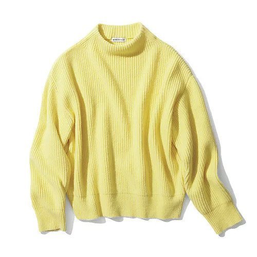 【マイ ウィークネス/MY WEAKNESS】の【洗える】Hilja Mock Neck Knit/モックネックニット 人気、トレンドファッション・服の通販 founy(ファニー) 　ファッション　Fashion　レディースファッション　Fashion for Women　トップス・カットソー　Cut & Sew Tops　ニット　Knit Tops & Sweaters　イエロー　Yellow　オレンジ　Orange　洗える　Machine Washable　畦　Ribbed Knit　シンプル　Simple, Minimal　定番　Standard, Basic Item　リラックス　Relax, Relaxed Fit　冬　Winter / This Winter　other-3|ID: prp329100004761732 ipo3291000000034584814