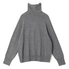 【パドカレ/pas de calais】の25AWエアリーウールオフネックPO TOPグレー|ID: prp329100004761734 ipo3291000000036311156