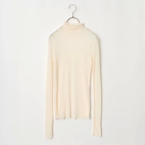 【トゥエルブクローゼット/12closet】の【洗える】セルロースカシミヤタートル インテリア・キッズ・メンズ・レディースファッション・服の通販 founy(ファニー) 　ファッション　Fashion　レディースファッション　Fashion for Women　シアー　Sheer, See-Through　ミックス　Mix, Mixed Style　冬　Winter / This Winter　洗える　Machine Washable　エクリュ|ID: prp329100004761738 ipo3291000000035607715