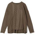 【パドカレ/pas de calais】の25AWルナファ天竺マテリアルMIX 人気、トレンドファッション・服の通販 founy(ファニー) ファッション Fashion レディースファッション Fashion for Women 2025年 2025 2025-2026秋冬・A/W Autumn/Winter 2025–26 AW25–26 カットオフ Cut-Off Design パッチワーク Patchwork, Mixed Fabric ミックス Mix, Mixed Style ロング Long, Long-Length 洗える Machine Washable thumbnail ベージュ|ID: prp329100004761744 ipo3291000000034461754