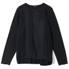 【パドカレ/pas de calais】の25AWルナファ天竺マテリアルMIX 人気、トレンドファッション・服の通販 founy(ファニー) ファッション Fashion レディースファッション Fashion for Women 2025年 2025 2025-2026秋冬・A/W Autumn/Winter 2025–26 AW25–26 カットオフ Cut-Off Design パッチワーク Patchwork, Mixed Fabric ミックス Mix, Mixed Style ロング Long, Long-Length 洗える Machine Washable thumbnail チャコール|ID: prp329100004761744 ipo3291000000034461758