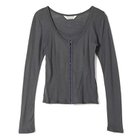 【ビューティフル ピープル/beautiful people】のdouble-frontwashablewool jersey cardigan gray|ID:prp329100004761749