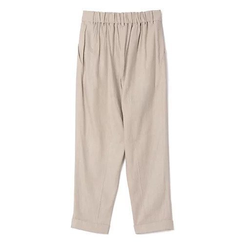 【プレインピープル/PLAIN PEOPLE】のリネンレーヨンストレッチテーパードパンツ 人気、トレンドファッション・服の通販 founy(ファニー) ファッション Fashion レディースファッション Fashion for Women パンツ Pants & Trousers ギャザー Gathered, Ruffled スラックス Slacks, Dress Pants リネン Linen, Linen Fabric other-2|ID: prp329100004761771 ipo3291000000034461930
