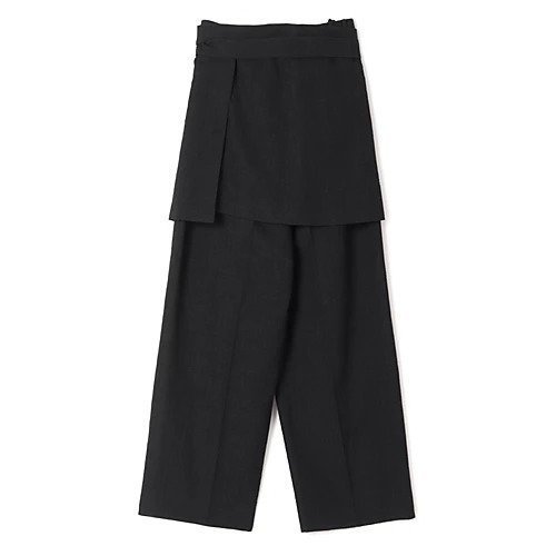 【プレインピープル/PLAIN PEOPLE】のウールリネンヘリンボンスカート付きスラックスパンツ 人気、トレンドファッション・服の通販 founy(ファニー) ファッション Fashion レディースファッション Fashion for Women スカート Skirts シルク Silk, 100% Silk スラックス Slacks, Dress Pants ネップ Nepp, Slub Yarn フロント Front, Front Design リネン Linen, Linen Fabric ワッシャー Washer, Crinkled Finish other-2|ID: prp329100004761773 ipo3291000000034461942