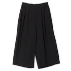 【プレインピープル/PLAIN PEOPLE】のナチュラルリネンガーゼワイドクロップドパンツ 人気、トレンドファッション・服の通販 founy(ファニー) ファッション Fashion レディースファッション Fashion for Women パンツ Pants & Trousers リネン Linen, Linen Fabric 洗える Machine Washable thumbnail ブラック|ID: prp329100004761779 ipo3291000000034461989