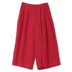 【プレインピープル/PLAIN PEOPLE】のナチュラルリネンガーゼワイドクロップドパンツ 人気、トレンドファッション・服の通販 founy(ファニー) ファッション Fashion レディースファッション Fashion for Women パンツ Pants & Trousers リネン Linen, Linen Fabric 洗える Machine Washable thumbnail レッド|ID: prp329100004761779 ipo3291000000034461992