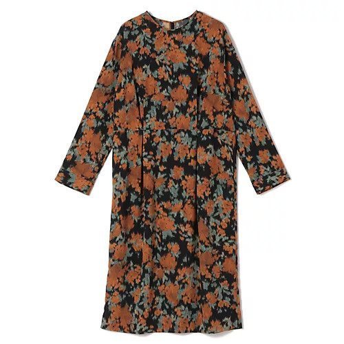 【マルティニーク/martinique】のフラワーコクーンワンピース インテリア・キッズ・メンズ・レディースファッション・服の通販 founy(ファニー) https://founy.com/ ファッション Fashion レディースファッション Fashion for Women ワンピース Dresses おすすめ Recommended / Our Picks フォルム Silhouette, Form フラワー Flower, Floral プリント Print, Printed Pattern リラックス Relax, Relaxed Fit 洗える Machine Washable |ID: prp329100004761782 ipo3291000000034462002