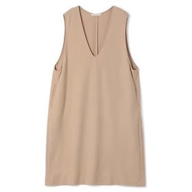 【プレインピープル/PLAIN PEOPLE】 ダンボールジャージ/ミルドジャージUネックジャンパースカート人気、トレンドファッション・服の通販 founy(ファニー) ファッション Fashion レディースファッション Fashion for Women スカート Skirts おすすめ Recommended / Our Picks カットソー Cut and Sewn Top ストレート Straight, Straight Cut |ID:prp329100004761784