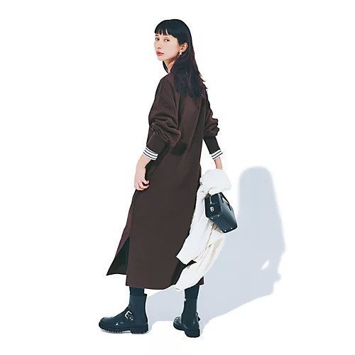 【トゥエルブクローゼット/12closet】の【USAコットン】【洗える】スウェットワンピース 人気、トレンドファッション・服の通販 founy(ファニー) ファッション Fashion レディースファッション Fashion for Women ワンピース Dresses スウェット / スエット Sweatshirt, Sweatwear スリット Slit, Slit Detail バランス Balance, Style Balance 洗える Machine Washable other-2|ID: prp329100004761785 ipo3291000000034462032