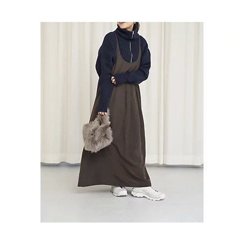 【トゥエルブクローゼット/12closet】の【石上美津江さんコラボ】【洗える】キュプラジャカードワンピース 人気、トレンドファッション・服の通販 founy(ファニー) 　ファッション　Fashion　レディースファッション　Fashion for Women　ワンピース　Dresses　キャミワンピース　Cami Dress, Slip Dress　キュプラ　Cupro, Eco Fabric　コラボ　Collaboration, Collab　ジャカード／ジャガード　Jacquard, Woven Pattern　ドット　Polka Dot, Dot Pattern　バランス　Balance, Style Balance　ラップ　Wrap, Wrap Design　洗える　Machine Washable　other-3|ID: prp329100004761787 ipo3291000000034736013