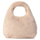 【アモーメント/AMOMENTO】のFUR TOTE BAG IVORY|ID: prp329100004761793 ipo3291000000034462073