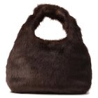 【アモーメント/AMOMENTO】のFUR TOTE BAG DARK BROWN|ID: prp329100004761793 ipo3291000000034462075