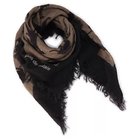 【パドカレ/pas de calais】の25AWCatnoirプリントスカーフ ブラウン|ID: prp329100004761816 ipo3291000000034462227