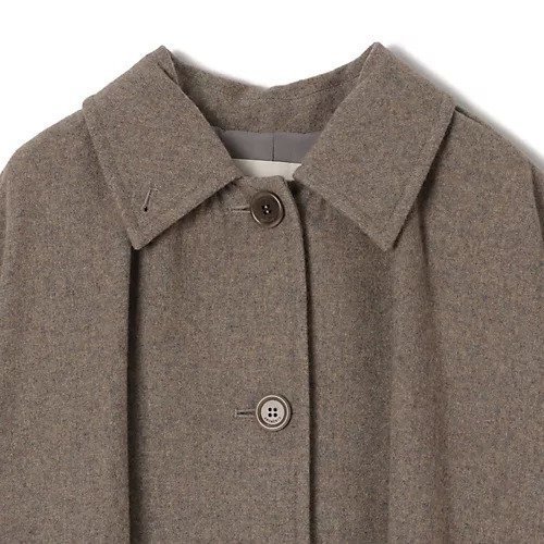 【アモーメント/AMOMENTO】のSHIRRING COAT 人気、トレンドファッション・服の通販 founy(ファニー) ファッション Fashion レディースファッション Fashion for Women アウター Coat / Outerwear Collection コート・ロングコート・ピーコート Long Coats, Peacoats & More 2025年 2025 2025-2026秋冬・A/W Autumn/Winter 2025–26 AW25–26 シャーリング Shirring, Ruched スタンド Stand Collar, Upright Stand フレア Flare, Flared other-3|ID: prp329100004761842 ipo3291000000034462414