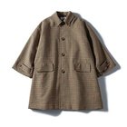 【トゥエルブクローゼット/12closet】の【石上美津江さんコラボ】中綿チェックステンカラーコート 人気、トレンドファッション・服の通販 founy(ファニー) ファッション Fashion レディースファッション Fashion for Women アウター Coat / Outerwear Collection コート・ロングコート・ピーコート Long Coats, Peacoats & More コラボ Collaboration, Collab チェック Check, Plaid, Tartan ハーフ Half, Half-Length フラップ Flap, Flap Pocket ポケット Pocket, Pocket Detail マーブル Marble, Marble Pattern thumbnail ブラウンチェック2|ID: prp329100004761843 ipo3291000000034584823
