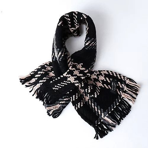 【ノーリーズ グッドマン/NOLLEY'S goodman / MEN】の【John Branigan/ジョン・ブラニガン】別注ニットクロスマフラー24 インテリア・キッズ・メンズ・レディースファッション・服の通販 founy(ファニー) ファッション Fashion メンズファッション Fashion for Men アクリル Acrylic Material 人気 Popular, Best Seller 別注 Limited Edition, Custom Order ブラック・グレー系1|ID: prp329100004762876 ipo3291000000034472918