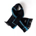 【ノーリーズ グッドマン/NOLLEY'S goodman / MEN】の【John Branigan/ジョン・ブラニガン】別注ニットクロスマフラー24 ブルー系1|ID: prp329100004762876 ipo3291000000034472924