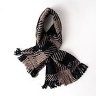 【ノーリーズ グッドマン/NOLLEY'S goodman / MEN】の【John Branigan/ジョン・ブラニガン】別注ニットクロスマフラー24 ブラウン系1|ID: prp329100004762876 ipo3291000000034472931