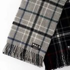 【ノーリーズ グッドマン/NOLLEY'S goodman / MEN】の【MAC.N/マックエヌ】Lambswool Canisbay Scarf 25 グレー系1|ID: prp329100004762882 ipo3291000000034472965