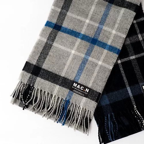 【ノーリーズ グッドマン/NOLLEY'S goodman / MEN】の【MAC.N/マックエヌ】Lambswool Inchfad Scarf 25 インテリア・キッズ・メンズ・レディースファッション・服の通販 founy(ファニー) ファッション Fashion メンズファッション Fashion for Men ギフト プレゼント Gift / Present クラシック Classic, Timeless Style コンパクト Compact, Small Size チェック Check, Plaid, Tartan マフラー Scarf, Muffler エレガント 上品 Elegant グレー系1|ID: prp329100004762887 ipo3291000000034472995