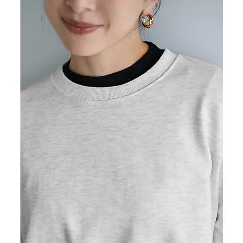 【スタイルデリ/STYLE DELI】の首元から出す重ね着用やわらかインナートップス 人気、トレンドファッション・服の通販 founy(ファニー) 　ファッション　Fashion　レディースファッション　Fashion for Women　トップス・カットソー　Cut & Sew Tops　イエロー　Yellow　インナー　Innerwear　カットソー　Cut and Sewn Top　シンプル　Simple, Minimal　スウェット / スエット　Sweatshirt, Sweatwear　スリット　Slit, Slit Detail　定番　Standard, Basic Item　長袖　Long Sleeve, Full Sleeve　フィット　Fit, Slim Fit　ポケット　Pocket, Pocket Detail　other-2|ID: prp329100004763000 ipo3291000000035577937