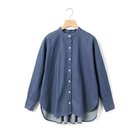 【ミディウミ/MidiUmi】のタックスリーブデニムシャツ ネイビー|ID: prp329100004763001 ipo3291000000034474006